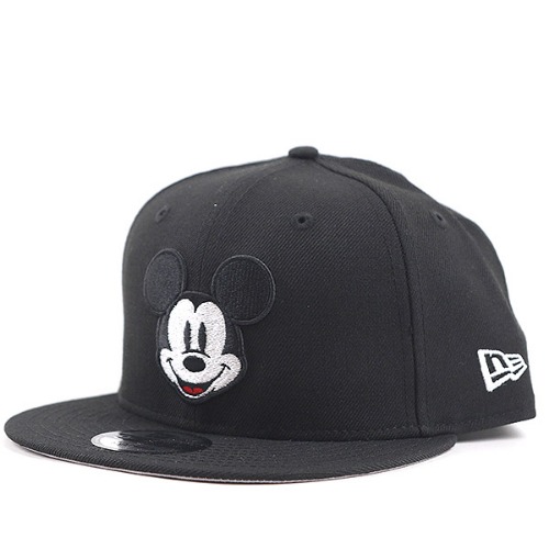 NEWERA Disney Mickey mouse logo 9FIFTY SNAPBACK 블랙