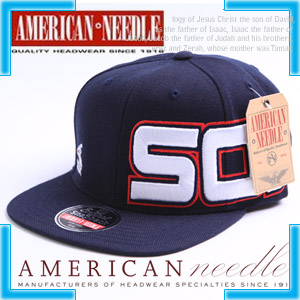 [American Needle] 아메리칸 니들 화이트삭스 스냅백 White Redsox Snapback Hat # NAVY